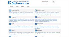 Desktop Screenshot of daduru.com